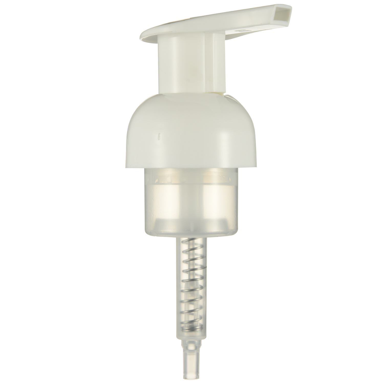 Hot Sale 40mm Inside Spring Foam Pump with Lock for Foam Pump Bottle plastic customized pumps professional factory