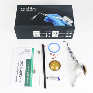 Dental <b>Sandblasting</b> Gun Metal Qd Quick Connect Turbine Powered Silver Color Class Ii Ce Certified - Product Image 3