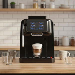 Hot-Selling Commercial Household Automatic Touch Screen Built-In Milk Brew System Plastic <b>Coffee</b> Machine Automatic <b>Coffee</b> <b>Maker</b> - Product Image 4