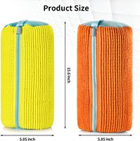Usine personnalisée Portable voyage maille nettoyage Sneaker Machine et sèche fibres lavage linge 16 pouces chaussures sac de lavage
