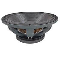 Subwoofer professionnel de 18 pouces avec double aimant en ferrite de 280 mm, bobine vocale de 5 pouces, AES 1500W, pour DJ, bars, clubs, spectacles et performances