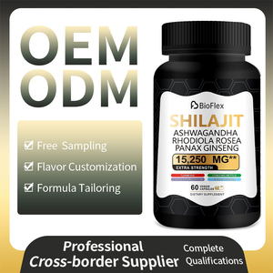 Cápsula de Shilajit OEM, planta de Ginseng del Himalaya, Shilajit, soporte para el cerebro, mejora la fuerza masculina, cápsulas de extracto de Shilajit - Product Image 4
