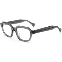 Monture de lunettes rectangulaires rétro Elan Optical YB6608, meilleure vente, unisexe, en acétate, lunettes optiques écologiques, livraison directe d'usine