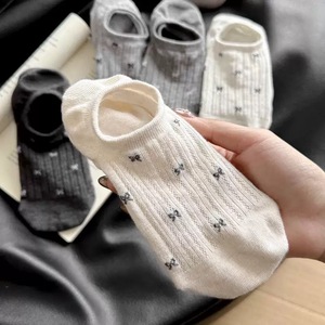 <b>Women</b> Boat <b>Socks</b> Thin Mesh Low Cut Summer Breathable Anti Slip Invisible Casual <b>Socks</b> For Youth - Product Image 1