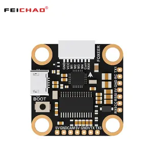 FEICHAO Foxeer F722 V4 Mini MPU6000 5V BEC OSD BlackBox contrôleur de vol 20x20mm 2-6S LIPO pour FPV Drones pièces de bricolage