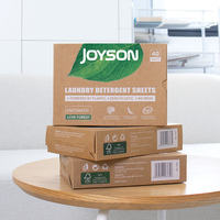 Feuilles de détergent à lessive végétalien biologique écologique marque privée biodégradable