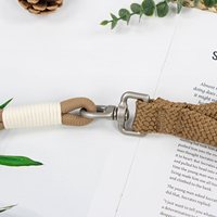 Laisse pour chien en nylon avec crochet anti-rouille et boucle de fermeture, couleurs personnalisables, vente en gros d'usine, pour l'entraînement et la randonnée