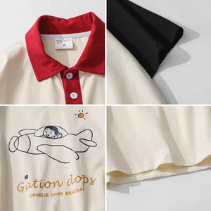 Nouveau <span class=keywords><strong>Polo</strong></span> Unisexe Personnalisable avec Logo – Collection 2026 – 100% Coton, Impression Numérique Oversize, Respirant – Vente en Gros - Product Image 6