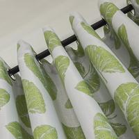 À la mode de conception d'impression de fleur de tissu occultant pour rideau de fenêtre