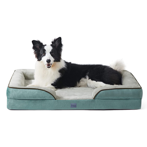 Bestseller Luxus Rechteck Modernes Haustier bett Großes erhöhtes beheiztes Memory Foam Wasch bar Beruhigender Hund Abnehmbare Abdeckung Alle Jahreszeiten - Product Image 3