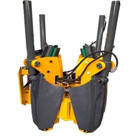 Accessoires puissants de machines de construction de transplanteuse d'arbres montés sur excavatrice pour la transplantation de grands arbres