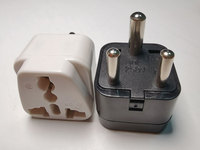 Adaptateur de prise de voyage Inde (Type D) pour le Pakistan, le Népal, le Bangladesh