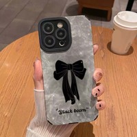 Coque de téléphone portable en cuir artificiel TPU légère avec impression couleur personnalisée pour iPhone Xs 11 12 13 14 15 16 17 18 Pro Max