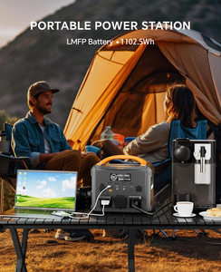 Estación de Energía Portátil NEWSMY S1210 con Batería LiFeMnPo4, Salida PD100W, Entrada AC 1000W - Product Image 4