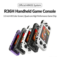 Console de jeu R36H, écran 3,5 pouces, système Android 10, lecteur vidéo de poche 64 Go, rétro compatible R36 PRO MAX Wi-Fi