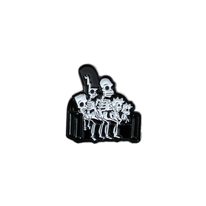 Máscara Divertida con Grabado de Calavera de la Familia <span class=keywords><strong>Simpson</strong></span>, Mercancía de Películas y Series de Televisión Europeas y Americanas, Estilo Creativo Total Drip Oil Metal para <span class=keywords><strong>Halloween</strong></span> - Product Image 1