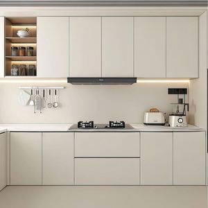 SANPOVA - Muebles de Cocina Modernos Personalizados, Combinación de MDF Sólido, Personalización Integrada para Toda la Casa - Product Image 1