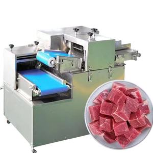 Trancheuse à viande commerciale industrielle 220V en acier inoxydable de qualité alimentaire haute capacité Restaurant utiliser Cube Machine à découper - Product Image 2