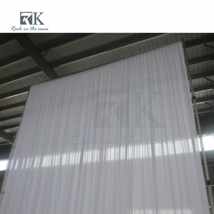 Easy install Pipe Kit and Drape Aluminum <b>Standing</b> Curtain System Wedding <b>Backdrop</b> Trade Show Photo Booth - Product Image 5
