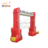 Arco Inflable de PVC con Forma de Guitarra Rock, Impermeable, Personalizable en Tamaño y Color, para Fiestas Musicales al Aire Libre, Marca WINSUN CE