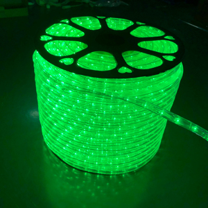Verde impermeable IP 67 exterior 230V 100 metros tubo redondo <span class=keywords><strong>manguera</strong></span> centelleante luz Led decoración <span class=keywords><strong>de</strong></span> árbol <span class=keywords><strong>de</strong></span> vacaciones <span class=keywords><strong>de</strong></span> <span class=keywords><strong>Navidad</strong></span> - Product Image 1