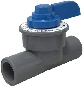 Válvula de Control de Flujo de Aire Lineal Kansaikako, Tipo S (13A) – Válvula de PVC para Ajuste de Aire del Ventilador - Product Image 1