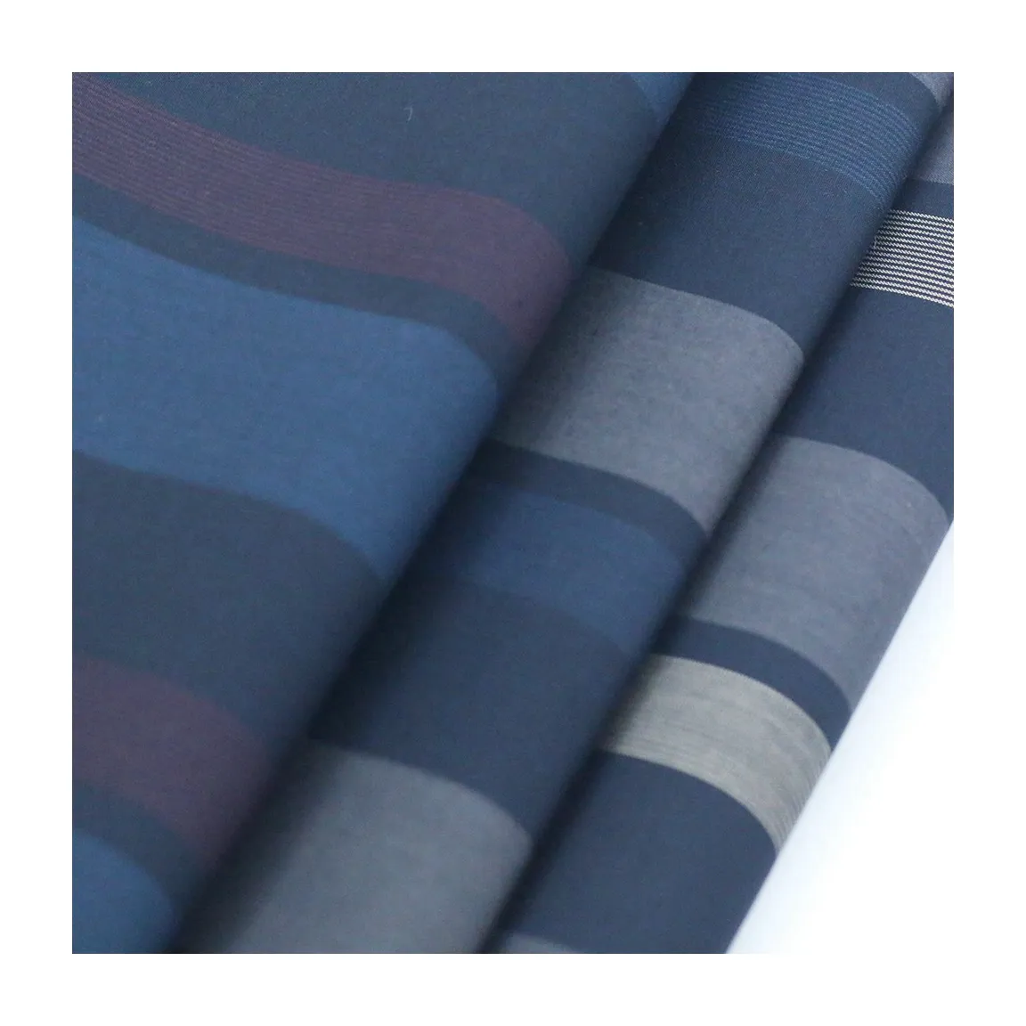 2023 Zara New Fashion Yarn Dyed Spandex Stripe Suiting Fabric Wrinkle Free Shirt for Men