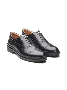 Chaussures de mariage Derby pour hommes, respirantes, en cuir pleine fleur importé, fermeture traditionnelle à lacets, doublure en cuir DD, semelle intermédiaire Ortholite - Product Image 6