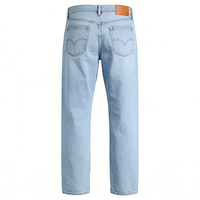 Jeans baggy pour homme Rainbow Spray, design original, haute qualité, denim délavé vintage, coupe droite, disponible
