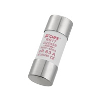 Capacité de rupture élevée Basse tension Usage général AR Fuses-22x58mm Cylindrique Céramique Cuivre pour un usage quotidien
