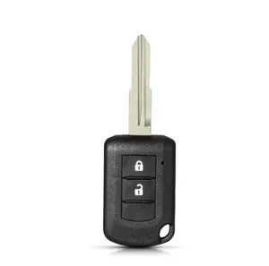2 כפתור מפתח המכונית מרחוק מעטפת Fob מקרה חדש עבור מיצובישי ליקוי חמה לחצות shirmage ספורט מיראז 2016-2021 במקרה מפתח מכונית