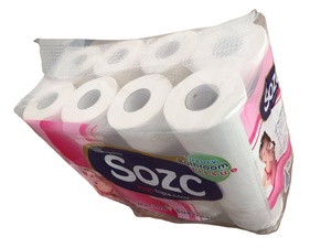 Papel Higiénico 100% Natural de Pulpa de Bambú, Ecológico, Fuerte, Absorbente, Suave y Desechable en el Inodoro, Rollo Estándar - Product Image 4