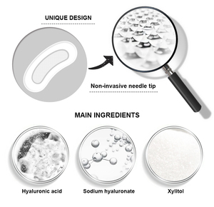 Miếng Dán Mắt Siêu Nhỏ Miếng Dán Mắt Vi Kim Tuyến Trán Mắt Sưng Húp Chống Nếp Nhăn Axit Hyaluronic - Product Image 4