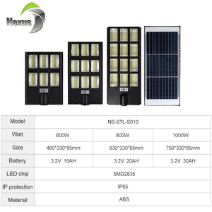 Vente directe d'usine <span class=keywords><strong>luminaire</strong></span> à économie d'énergie à bas prix 600w 800w 1000w tout en un lampadaire <span class=keywords><strong>solaire</strong></span> à LED - Product Image 2