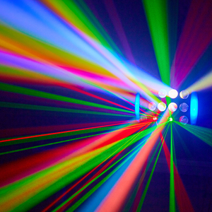 BF-BLSA41 Disco DJ LED chùm + <span class=keywords><strong>laser</strong></span> + Strobe + Aura 4in1 đa chức năng bướm ánh sáng - Product Image 5