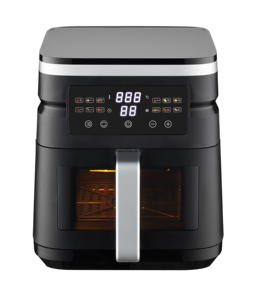 Top Friteuse à air visible 6L <span class=keywords><strong>8L</strong></span> Friteuse numérique avec deux éléments chauffants - Product Image 3