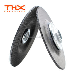 Disco de molienda THX 4 pulgadas En12413 pulido con amoladora angular disco de molienda de titanio 125mmx7 muelas abrasivas de unión de cerámica - Product Image 5