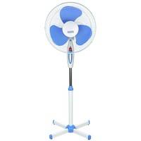 Ventilateur sur pied électrique Fabrication européenne Ventilateur de 16 pouces Orange Ventilateur sur pied électrique