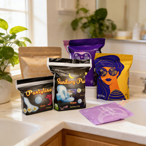 Productos de 1 Dólar Biobase, Compra al por Mayor, Servilletas Personalizadas, Toallas Sanitarias Orgánicas para Mujer - Product Image 1