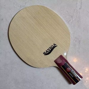 Raquette de <span class=keywords><strong>ping</strong></span>-<span class=keywords><strong>pong</strong></span> professionnelle Saviga, <span class=keywords><strong>logo</strong></span> personnalisé, 7 couches de bois de Limba, étui rigide, lame de tennis de table, caoutchouc à picots, poignée droite - Product Image 3