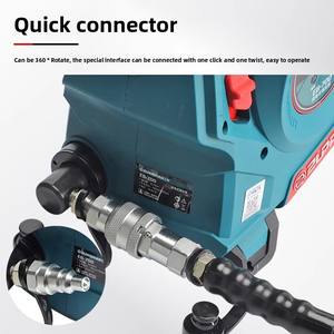 Piccola stazione di pompa di olio idraulico ricaricabile portatile EB-700 pompa ad alta pressione 70 megapascal batteria al litio pompe idrauliche - Product Image 2