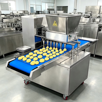 Déposeuse automatique de biscuits à une ou deux couleurs, machine de production commerciale de biscuits au beurre