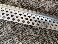 Carcasa de Aluminio de Alta Calidad a Bajo Precio, Perfil de 3/4'' con Base de 2'', Accesorios para Yeso al por Mayor de Fábrica