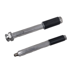 Packs d'injection étanches en aluminium A12 13*120mm avec têtes plates en caoutchouc, soupapes souples pour l'arrêt d'eau et le format bulle - Product Image 1