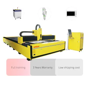 Jinan MISHI cnc 3015 fiber laser cutting machine 6000w fiber laser cutting machine cnc laser cut