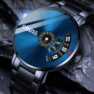 Genuine Drop-shipping New Mens Watch <b>Automatic</b> Movement <b>Chronograph</b> 40mm Starry-sky Design Steel Band - Product Image 3