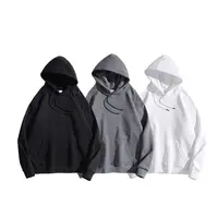Wholesale Cheap Plain Hoodies Blank Cotton Sweatshirt Custom Logo Unisex Men Hoodies