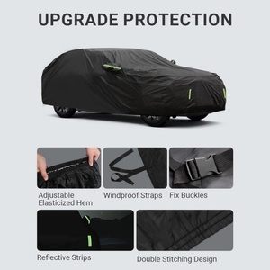 Housse de voiture imperméable pour Hyundai Tucson 2020-2024, protection contre la neige, la pluie, la <span class=keywords><strong>grêle</strong></span>, le soleil, les UV, la poussière, la neige, protection complète en extérieur et en intérieur - Product Image 6