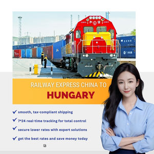 Transporteurs de fret expédition express ferroviaire agent d'expédition de fret Chine vers la Norvège Estonie Hongrie avec des tarifs d'expédition bon marché coût - Product Image 1