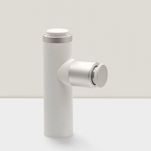 Pistola de masaje recargable de mano con función de calefacción 3 velocidades para terapia muscular de fascia de percusión corporal - Product Image 3